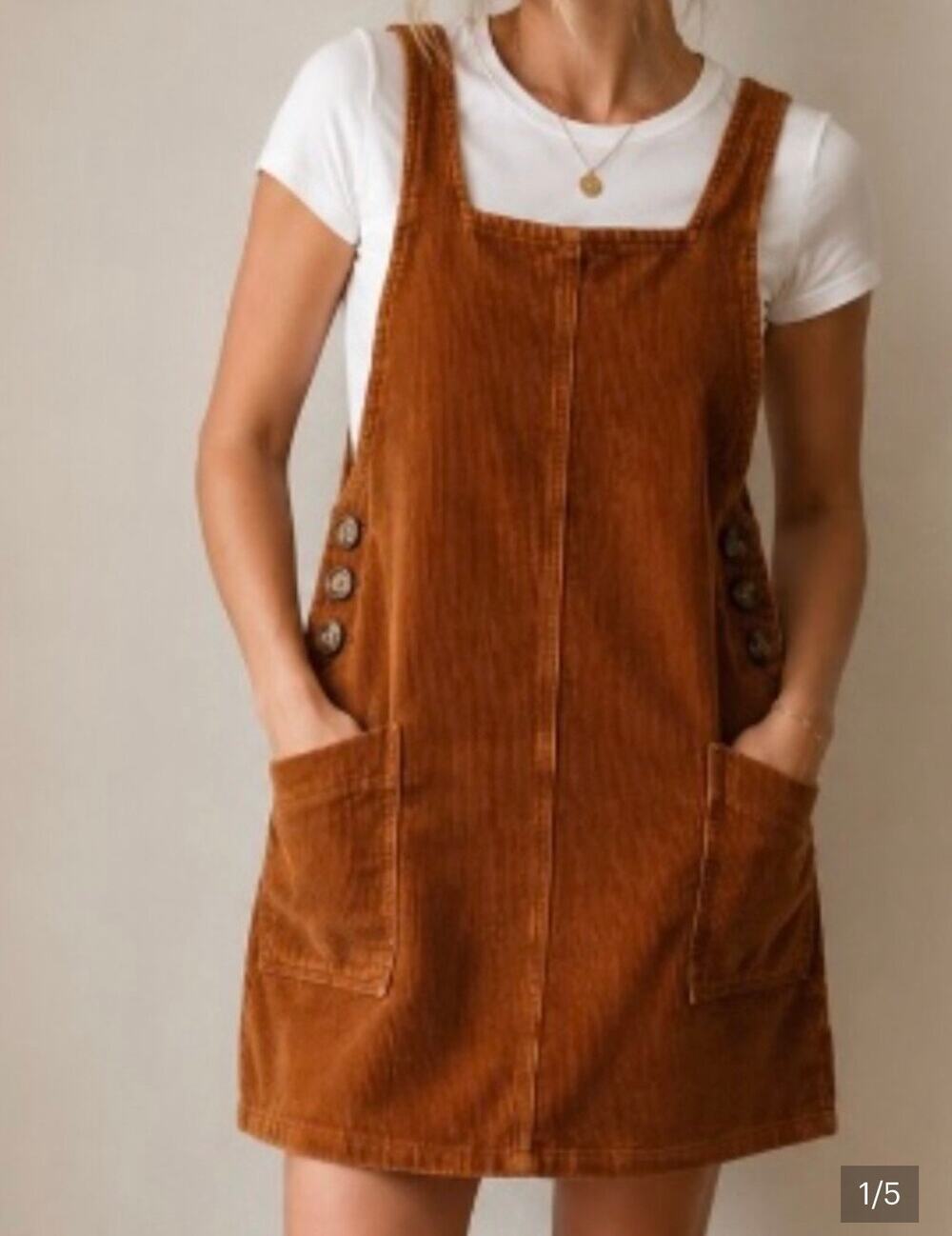 Cotton On Urban outfitters women's size 6 corduroy dress